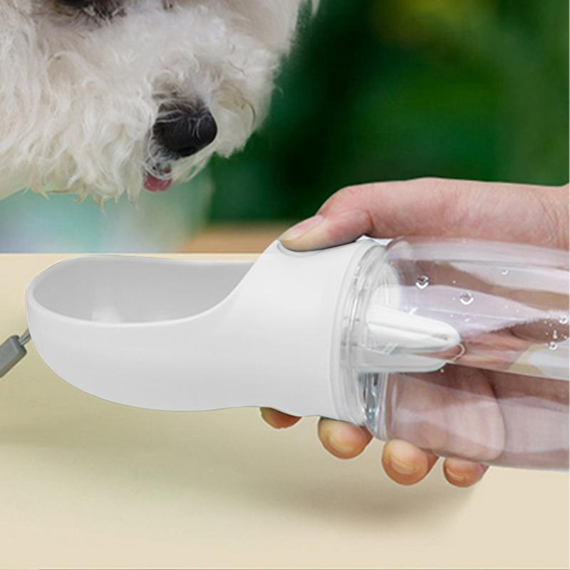 2 In 1 Dog Drinking Cup Dog Walking Water Bottle Multifunction Dog Dry Food Water Dispenser For Walking Camping Home Travelling