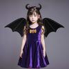 Halloween Bat Wing Bat Costume Accessory for Girl Kid Halloween Wing Costume Accessories for Birthday Cosplay Role Play