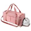 Outdoor Waterproof Nylon Sports Gym Bags Men Women Training Fitness Travel Handbag Yoga Mat Sport Bag with Shoes Compartment
