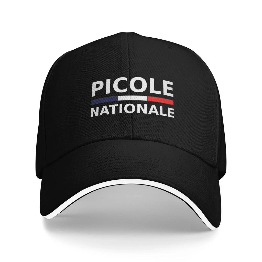 Casquettes de Baseball pour Dames Unisexes Drapeau National Picole Blanc Unisexes Unisexes Casquettes de Plage Type Dad Snapback
