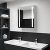 Day and Night - Day and Night Bathroom Cabinet with LED Mirror 60x14x62 Cm