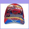 Cartoon Cars Pattern Childrens Baseball Cap Summer Sun Protection Breathable Sun Hat For Kids