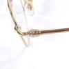Great Cartier Glasses 135 Trinity gold mens Used