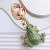 1Pcs Unisex 5-Color  Animal Key Chain Lovely Crown Frog Keychain For Women Charms  Gifts