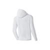 Li Ning Plain Color Hooded Zip Long Sleeve Sweatshirt Men tops White AWDS965-8