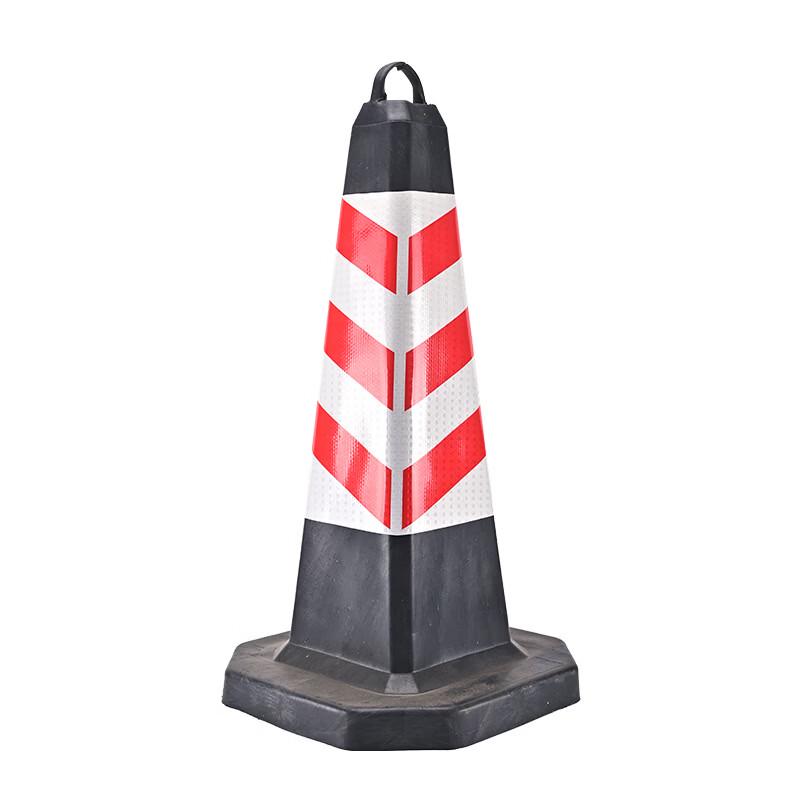 Brangdy Reflective Rubber Road Cones (2 Pack)