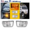 For 2003-2005 Toyota 4Runner Front Bumper Turn Signal Lights DRL Lamps Assembly