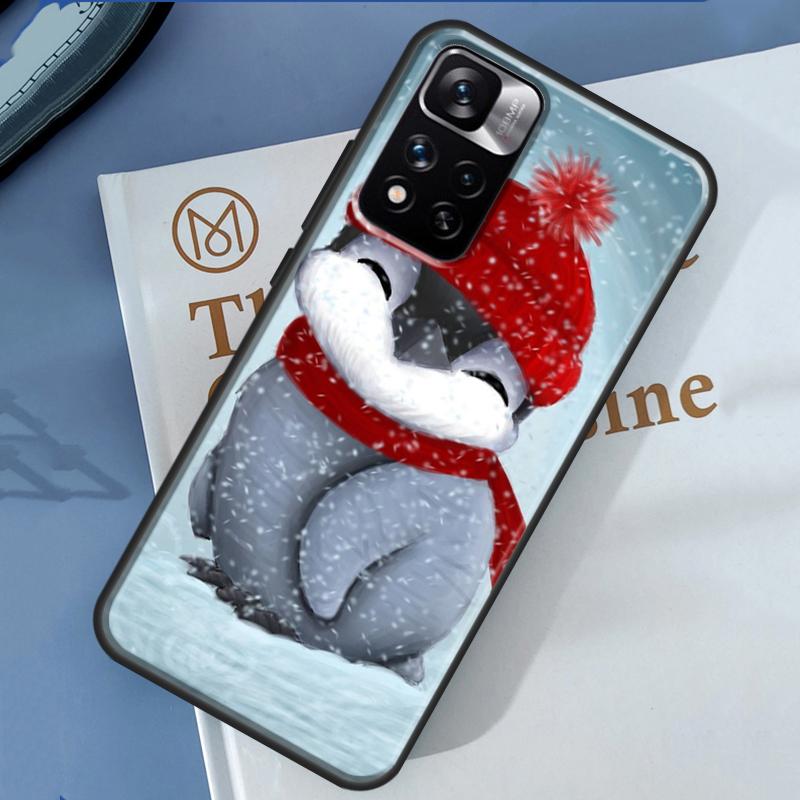 Penguin Case For Redmi 10 10A 10C 9 9A 9T 9C 12C For Redmi Note 12 11 Pro 10 Pro 8 9 Pro 10S 11S Cover