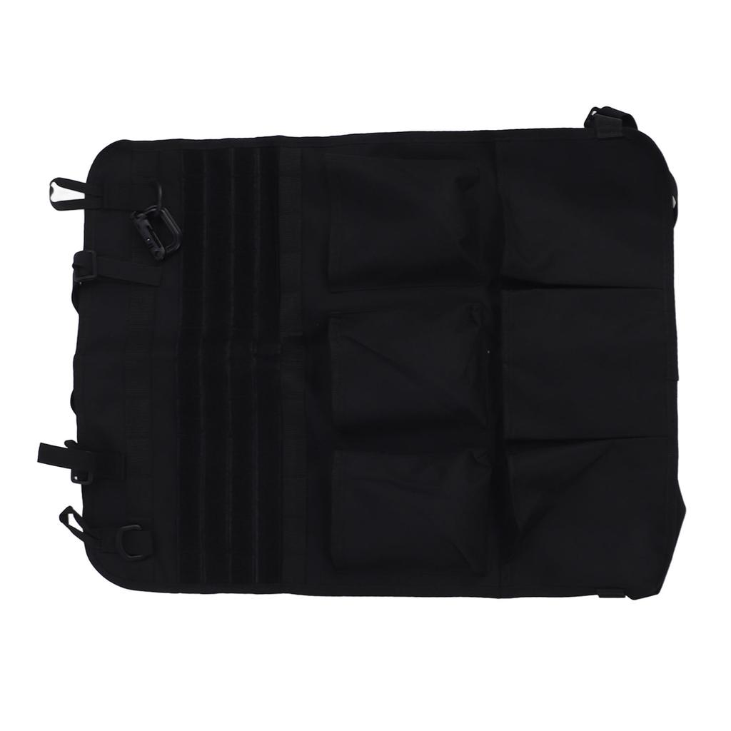 Car Back Seat Storage Bag Multifunctional Nylon Lightweight Optimizing Space Car Backseat Storage