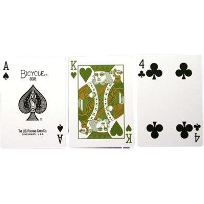 Jeu de cartes bicycle édition eco - bicycle - vert - intérieur - mixte