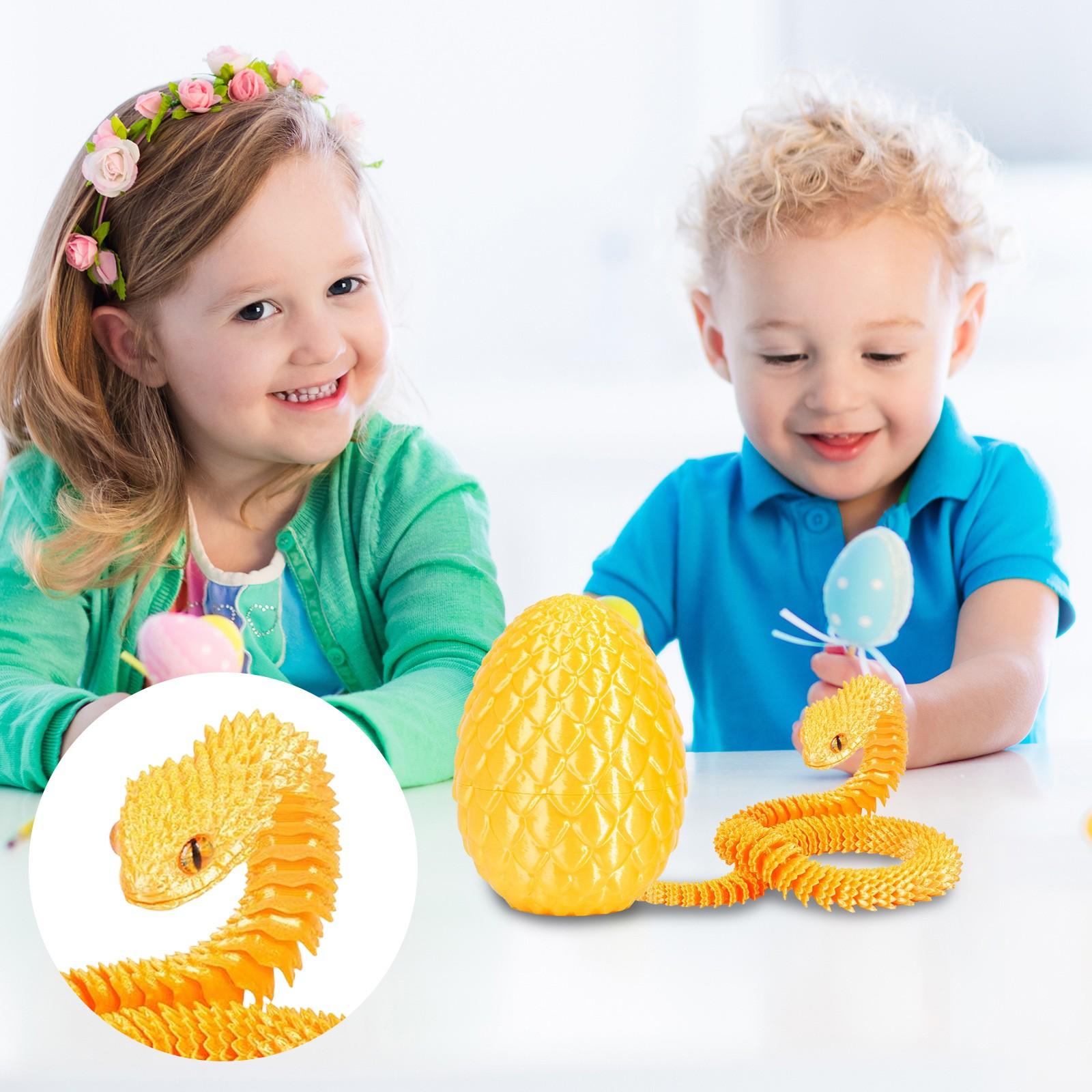 

3D-печать Модель подвижного соединения Игрушка ручной работы Украшения Креативные декоративные поделки One Size золотой