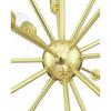 Brass Roof Mounted Chandeliers of 18 Light Dimmable Sputnik Sphere Chandelier