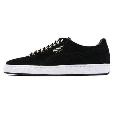 Suede Classic Chain Low Top Sneakers Unisex Sneakers Black 367391-03