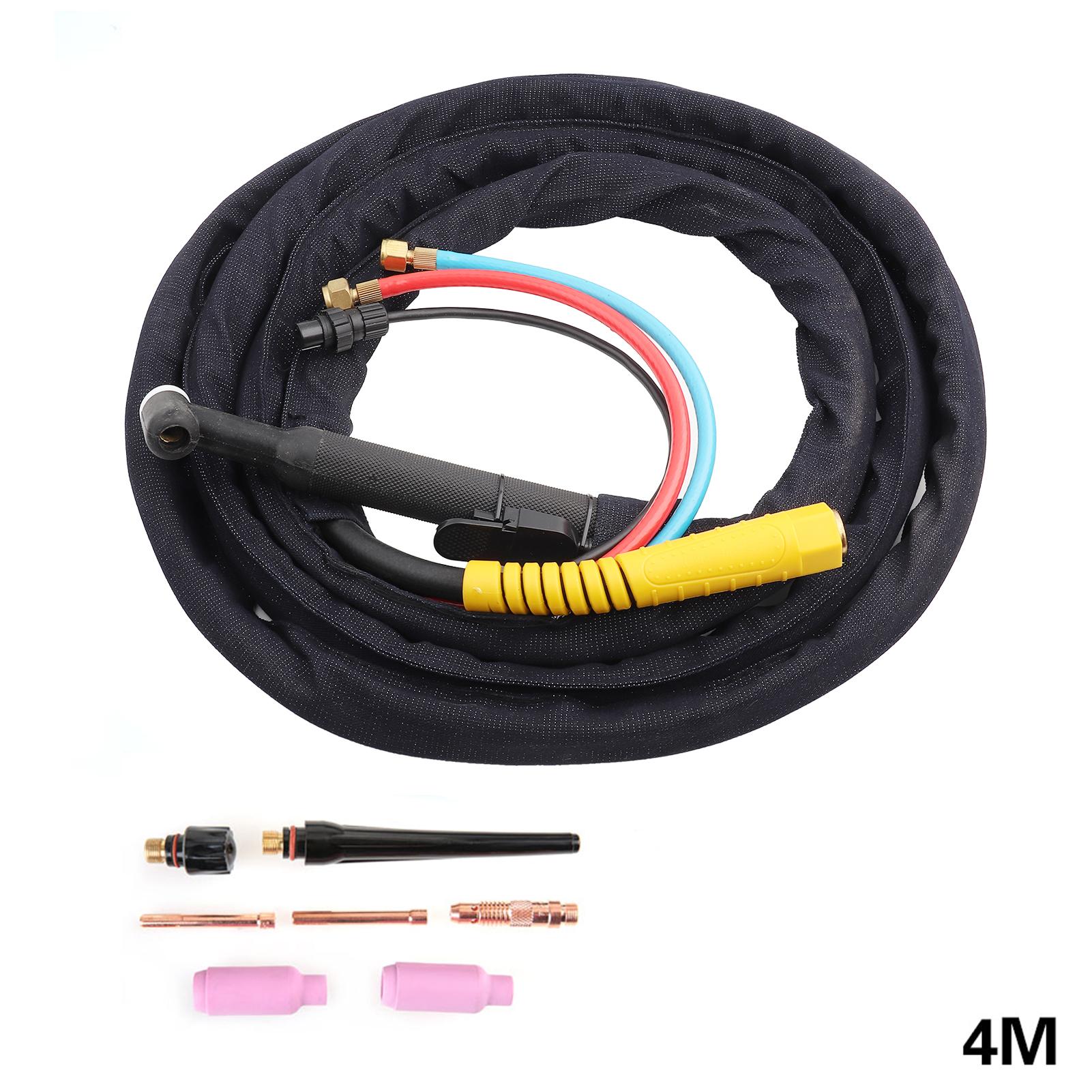 

Cable WP18 Tig Agon Arc Welding Torch Set Water Cooled Nut Connector