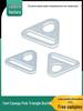 Boucle de Tendeur de Bâche de Tente Triangle Réglable en Acier Inoxydable pour Abri Solaire Extérieur