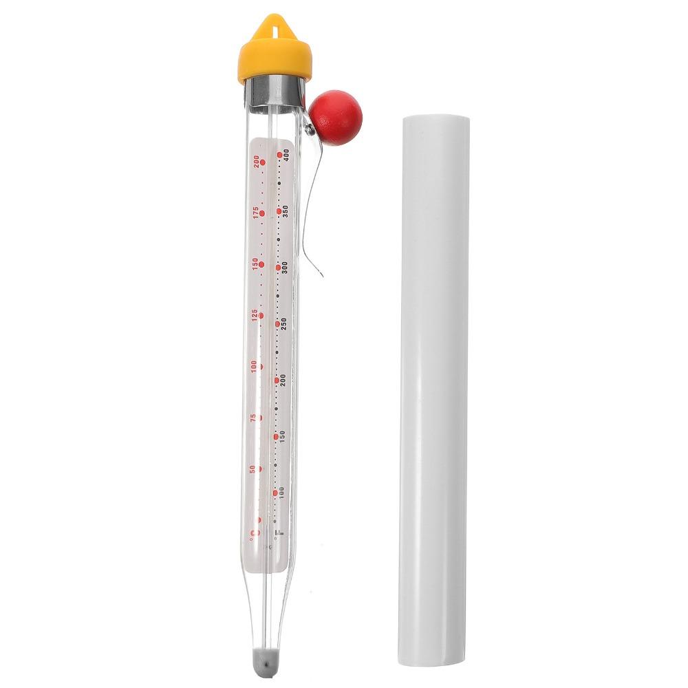 

50-200℃ Candy Thermometer with Pot Clip with Protective Cover Cooking Food Thermograph Instant Read Safety чорний