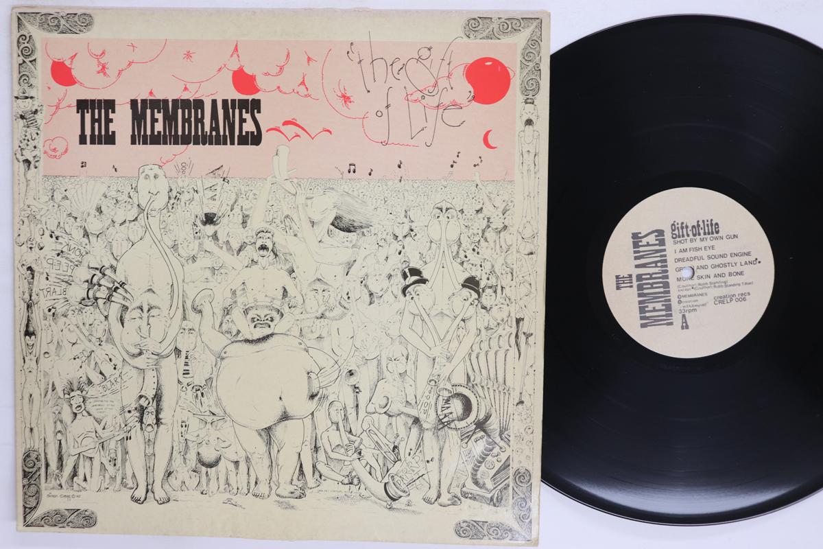 

LP Record MEMBRANES Gift Of Life CRELP006 CREATION 1985 UK Rock Used