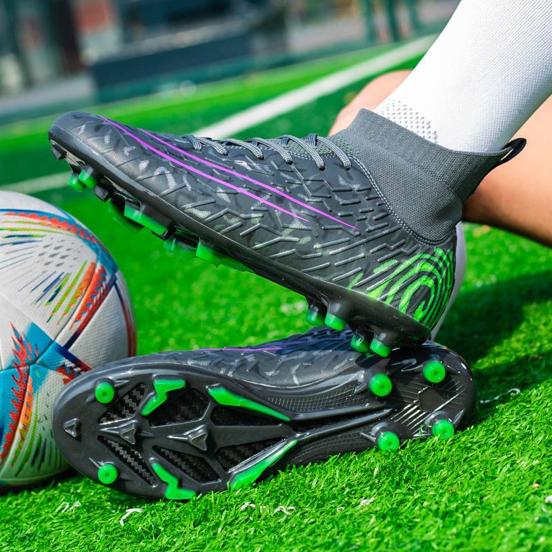 Men Football Boots Outdoor Professional Soccer Shoes Comfortable Superfly Indoor Futsal Breathable Training Shoes