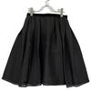 FOXEY 37604-SSFN402K Black Silk X Wool Sheer Sakka-Mid-length Skirt Skirt 40 blackUsed