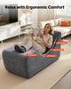 Yoga-Stuhl Chaise, Ergonomischer Liegestuhl für Yoga, Moderner Knochenloser Gebogener Schaumstoff-Liegestuhl für den Innenbereich für Massage, Dehnen, Entspannung, Bewegung,