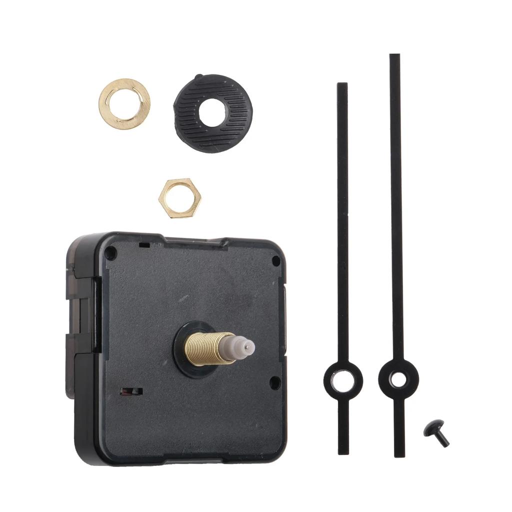Long Thread Wall Clock Movement Silent Clock Movement DIY Repair Parts Kit Quartz-Clock Movement Mechanism Replace Motor DIY Kit