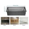 Strong Floor Vents Covers 4X10 Inch Carbon Steel Reusable Airflows Screens Debris Trap for HVAC Systems Easy Maintenance