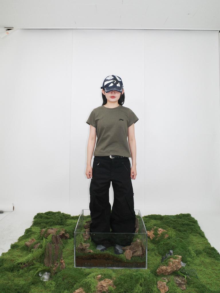 Tansanmageunesyum Mountain T-Shirt (Khaki)