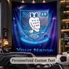 TapestrySheffield Wednesday FC Custom Name Text Personalized Wall Hanging Tapestry Home Wall Decor