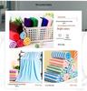 White Ultra-Fine Fiber Absorbent Towel, 300g, Thickened, Non-Shedding, Small Square, Ideal for Foot Bathing
