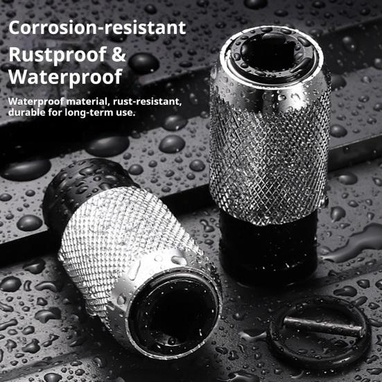 Elektrohammer-Adapter Schlagbohrer-Bit-Set 0,24-0,47 Zoll Hochbelastbarer legierter Stahl Schnellwechsel-Konverter