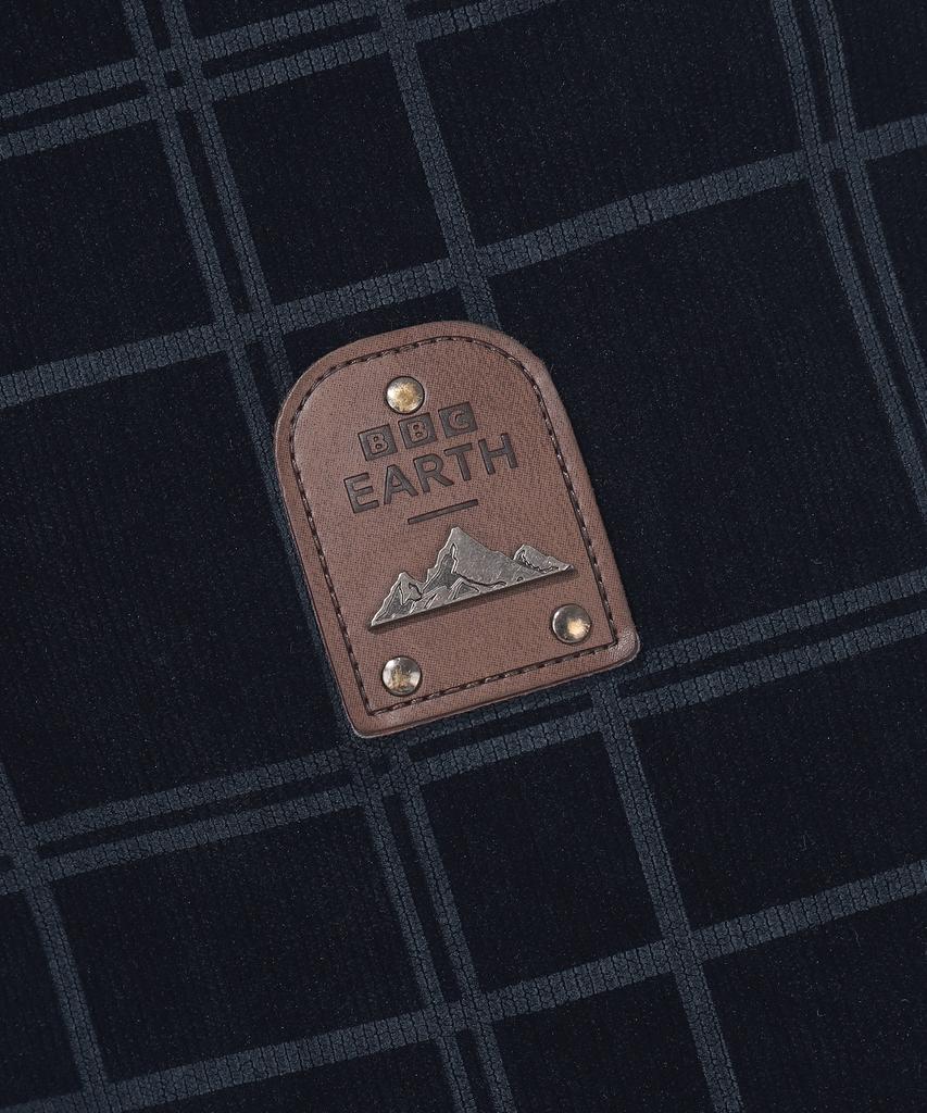 BIBISSIEOSEU Warm Day Jacket Navy Check
