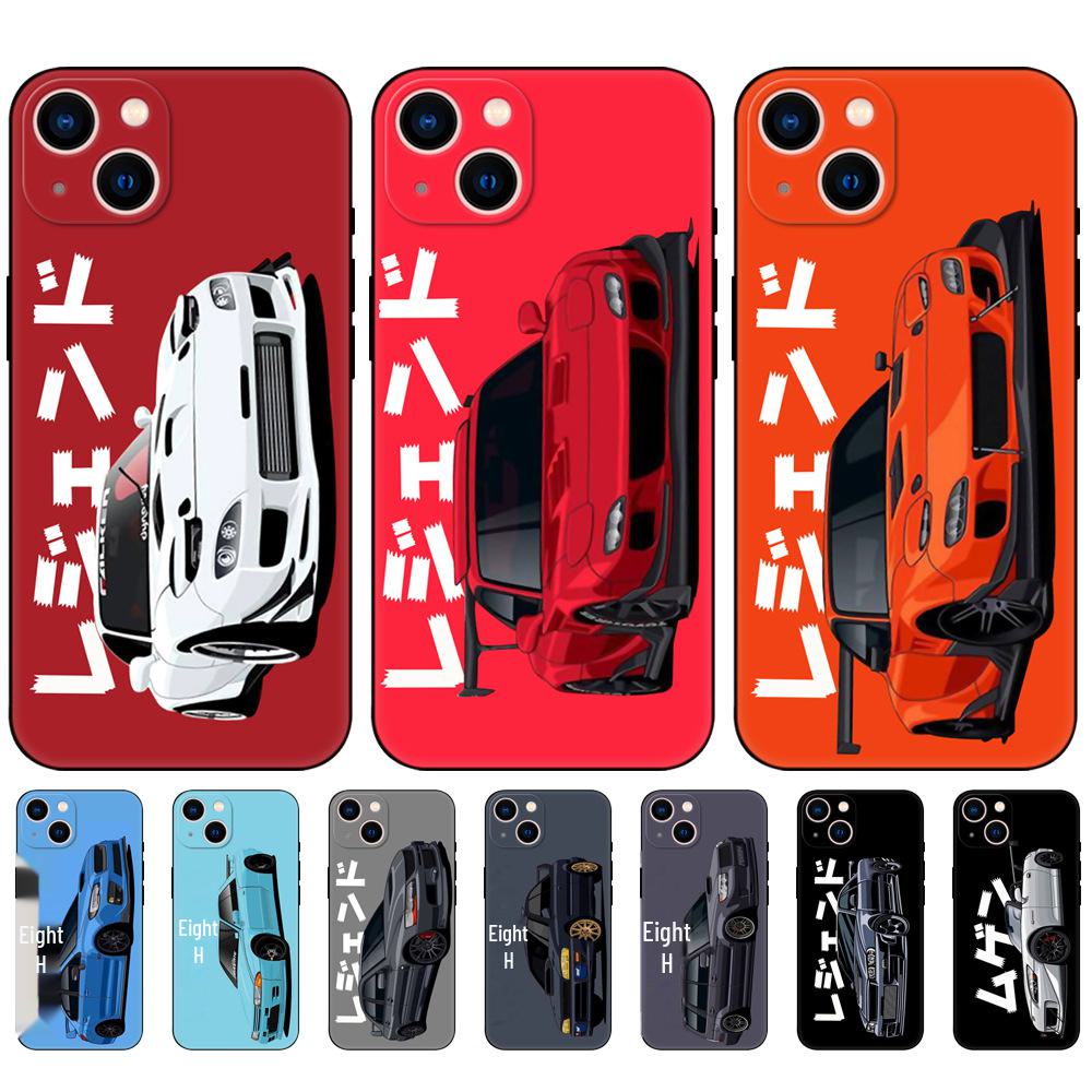 

Чехол для телефона JDM Sports Racing для iPhone 14-11 Pro Max Mini