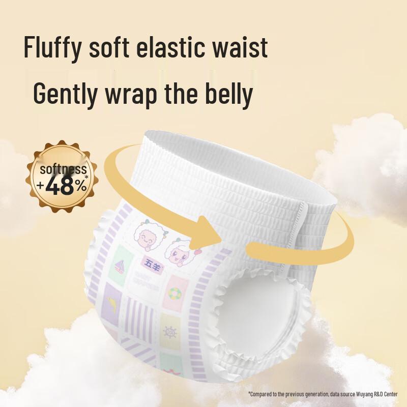 FIVERAMS Dünne Kern-Windeln zum Hochziehen