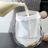 Food Grade Soy Milk Wine Nylon Filter Bag Net 100 Mesh Tea Beer Coffee Oil Reusable Filter Fabric Bags Kitchen Filter Fabric Bag