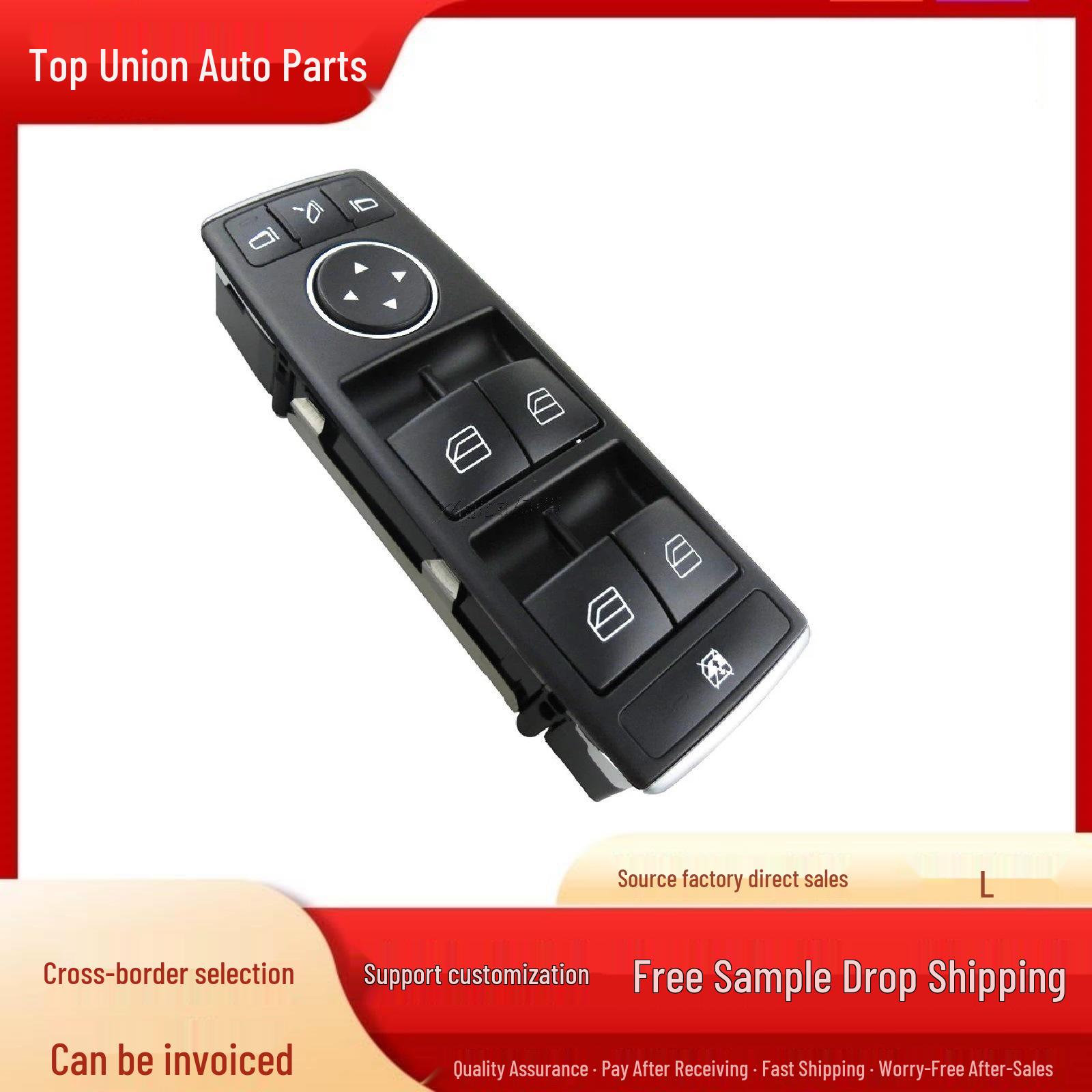 Mercedes W166 Power Window Switch A1669054300 - Electric Control Button Electric