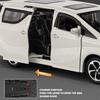 1:32 Scale Alphard Land Cruiser Toy Car Model Alloy Diecast Sound Light Pull Back Simulation Vehicle Models Boy Collectible Gift