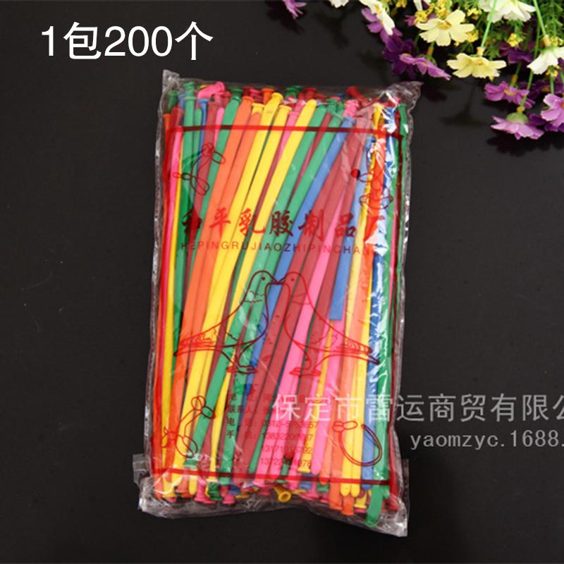 

1000 шт. утолщенные длинные полоски воздушных шаров из латекса в форме детских украшений на день рождения и свадьбу Other