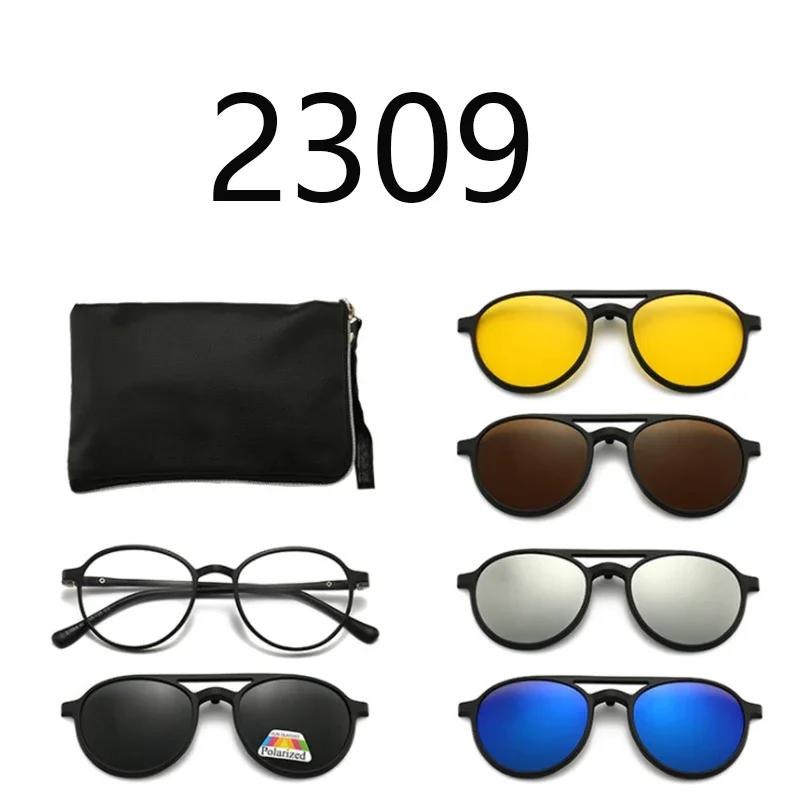 Clips Magnet Sunglasses 18  Styles Myopia Driving Glasses  Frame Customize Prescription 0 -1 -1.5 -2 -2.5 -3 -3.5 -4 -5 -6.0