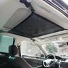 Rede de armazenamento para teto de carro suv, bolso para teto de carro, rede de carga interior, bolsa de malha respirável, estiva automática, acessórios interiores
