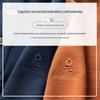 MONTAGUT Men's Long Sleeve Anti-Wrinkle Business Polo Shirt