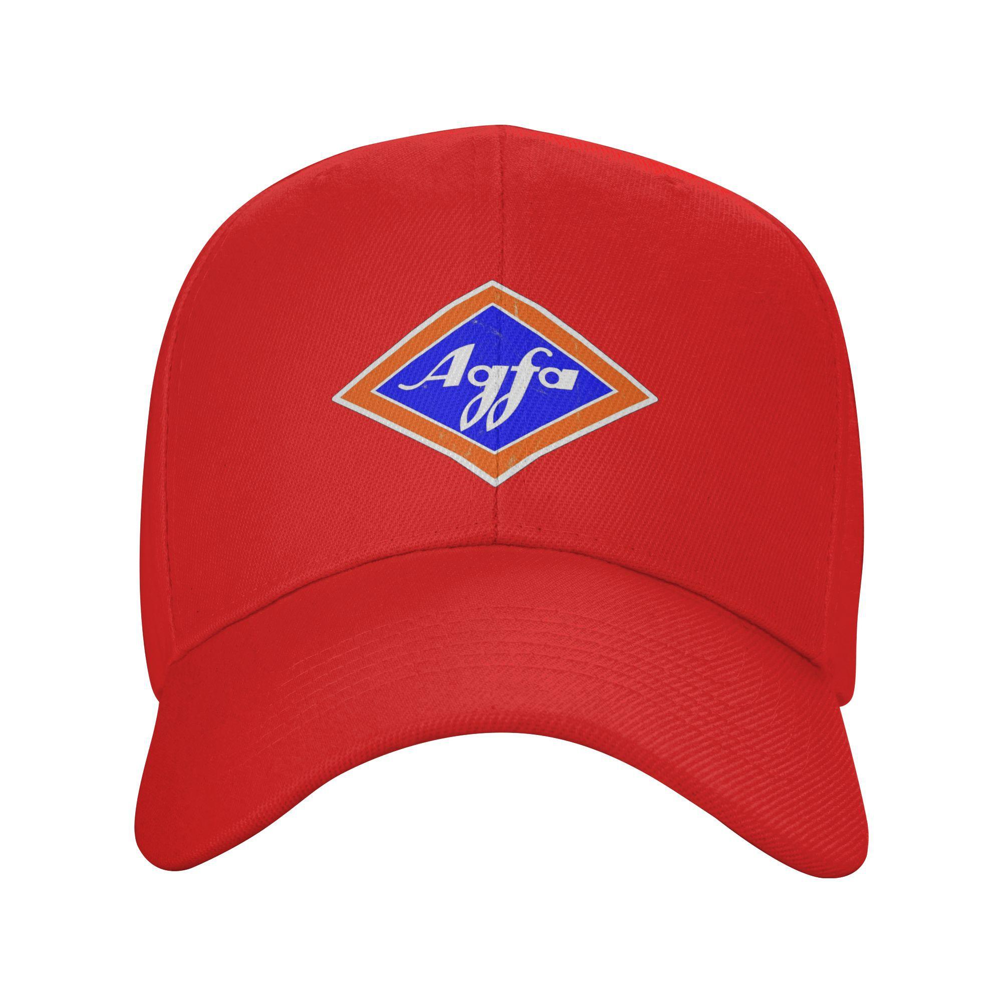 

Unisex Baseball Hats Retro Agfa Film Logo from 1960s Outdoor Streetwear Summer Sports Baseball Caps Hip Hop Cap Casquette Hats One Size
