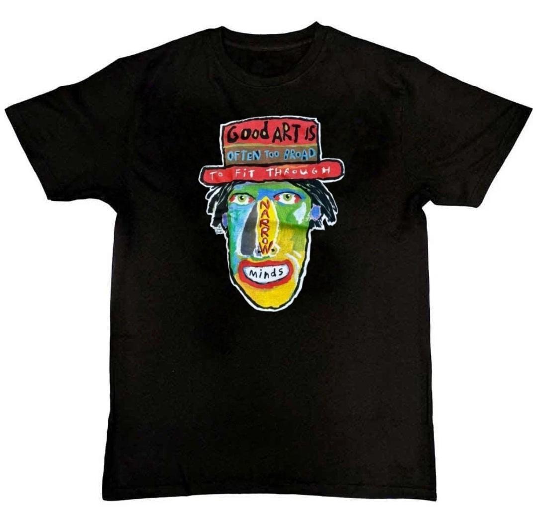 Fred Babb Good Art Too Broad Graphic Print Mens T-Shirt XXXXL