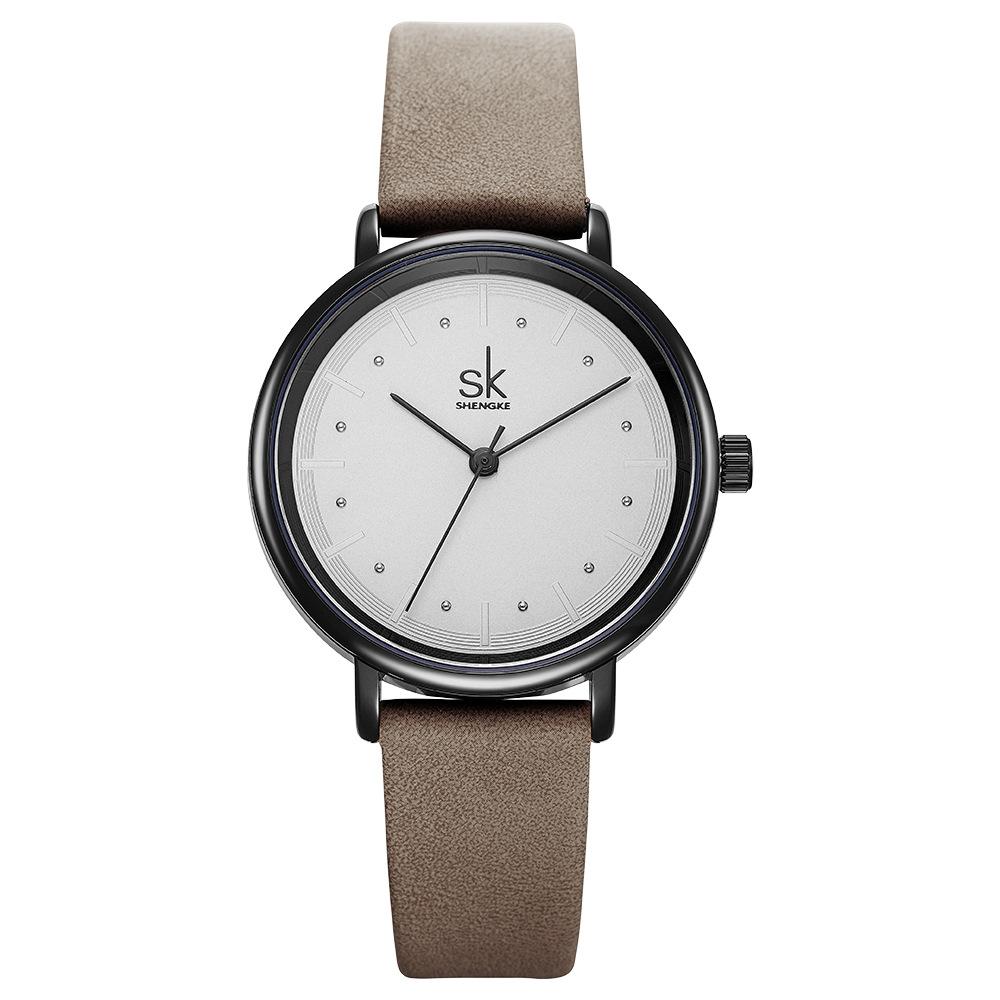Student Watch Women S Simple Breathable Waterproof Belt Women S Watch Watch Casual Quartz Watch 8005