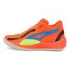 Puma Rise Nitro Fiery Coral Lime Squeeze Men Sneakers Orange 377012-04