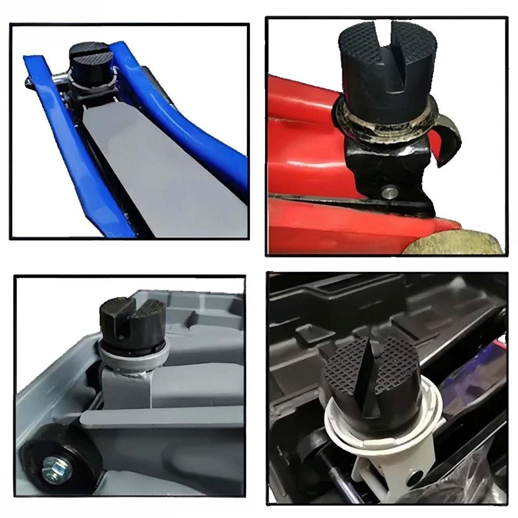 Tibemi Jack Pad, Rubber Enhancement Mat for Jacks, Jack Adapter, Anti-Abrasion, Anti-Slip, High Double