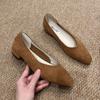Fashion Fashion Shallow Ladies Low Heel Shoes New In Summer Spring Pointed Toe Female Slip On Footwear Flats With Shoes For Women