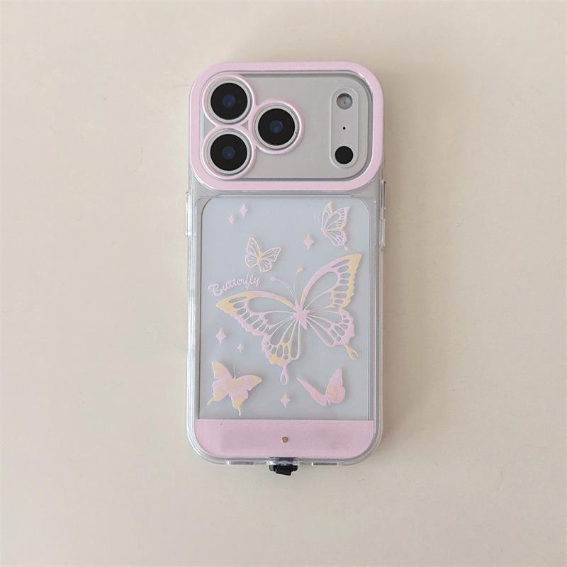 

Call flash butterfly for iPhone mobile phone case Apple 16 voice-activated luminous anti-drop protection iPhone17