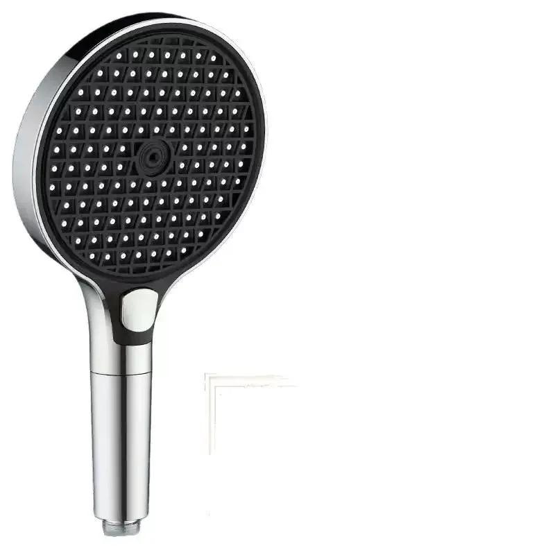 Soffione Doccia ad Alta Pressione con Pannello Grande da 15CM con Filtro 3 Modalità Ugello Spray a Flusso Ampio Doccia a Pioggia Rubinetto Accessori Bagno