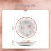Wuhe Cute Peach 7-inch Deep Plate