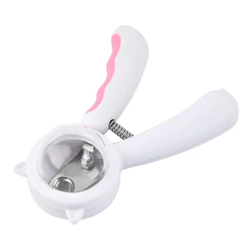 Pet Grooming Products Supplies Cat Dog Nail Clippers Puppy Kitten Toe Claw Trimmer Nail Scissors Anti nail splashing